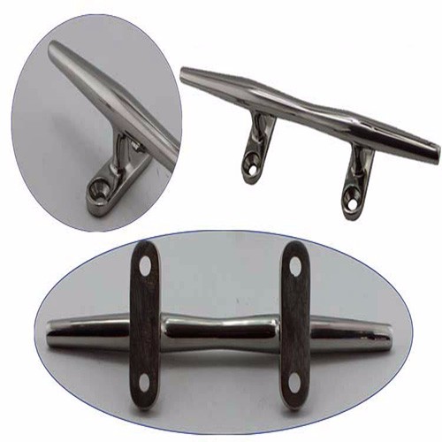 Stainless Steel 316 Marine Boat Hollow Open Base Cleat 