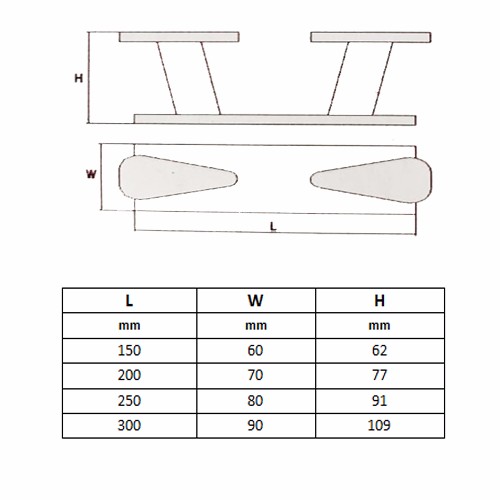 Yacht Horn Bollard stainless steel 